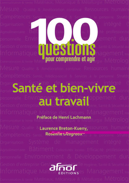 Santé et bien vivre au travail