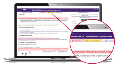 With Requirements, quickly access the main part of the normative text! With Requirements, quickly access the main part of the normative text!